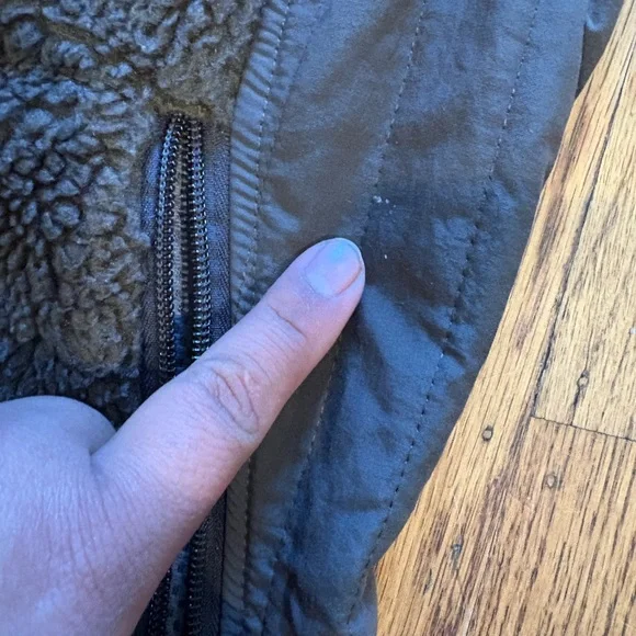 Patagonia Synchilla Retro-X Brown Fleece Vest Women’s Small Deep Pile - Picture 5 of 15